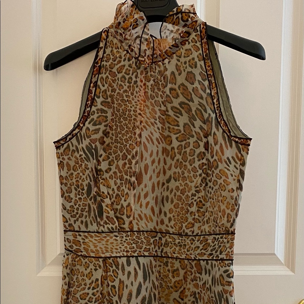 Phillip Lim leopard print skirt